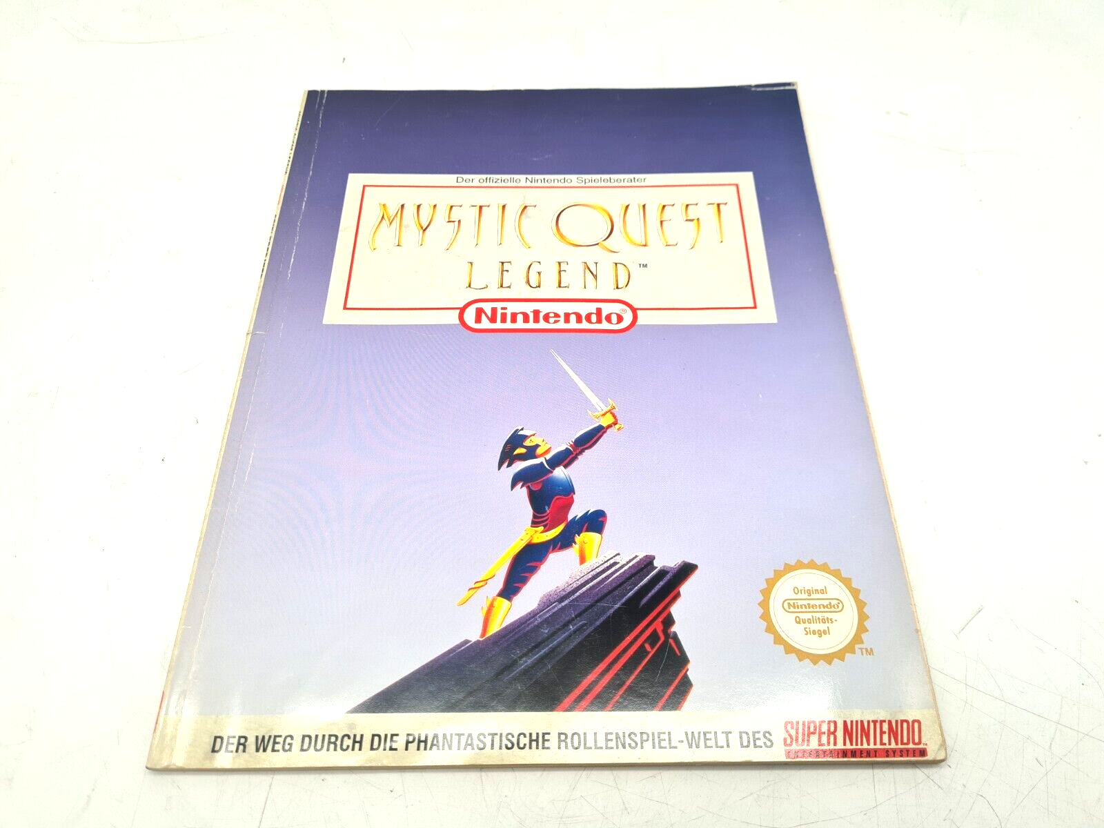 Mystic Quest,  Super Nintendo SNES Spieleberater / Lsungsbuch