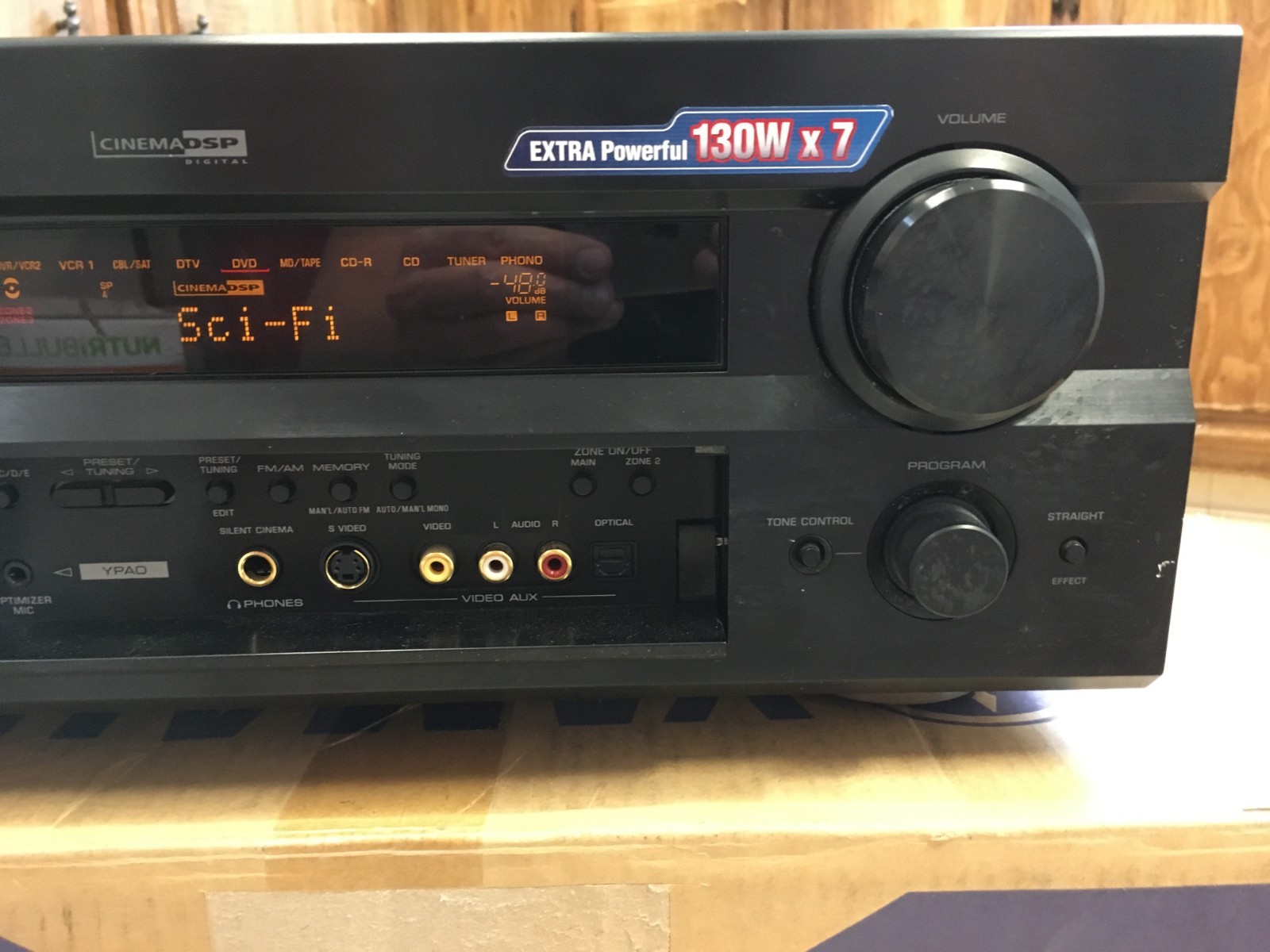 Yamaha RX V2500 7.1 Channel 130 Watt Receiver