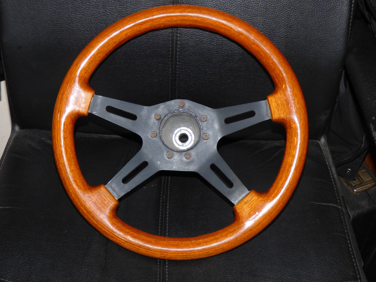 VINTAGE OBA STEERING WHEEL MADE IN ITALY RARE! | eBay