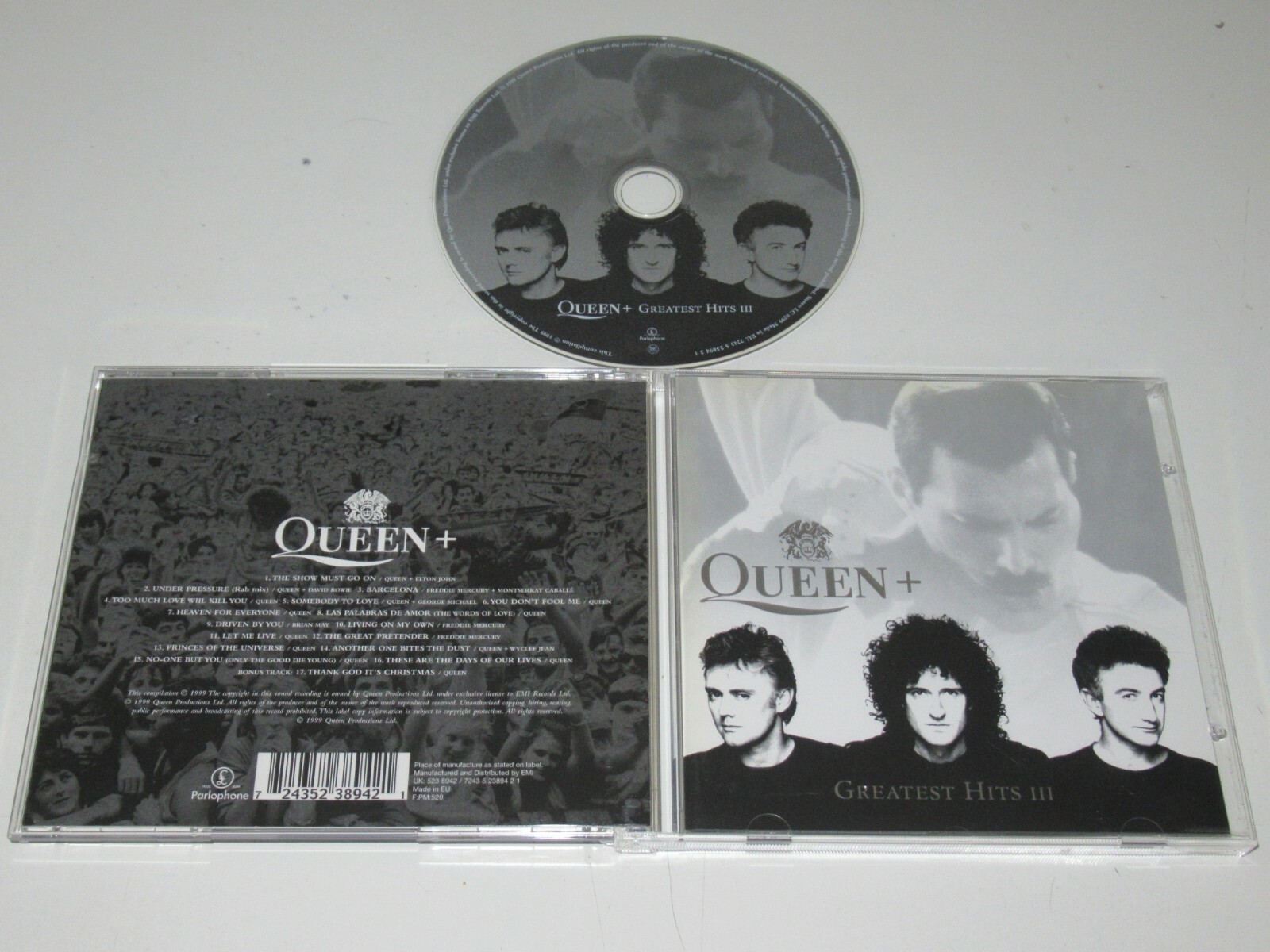 Queen ‎– Greatest Hits III / Parlophone ‎– 7243 5 23894 2 1