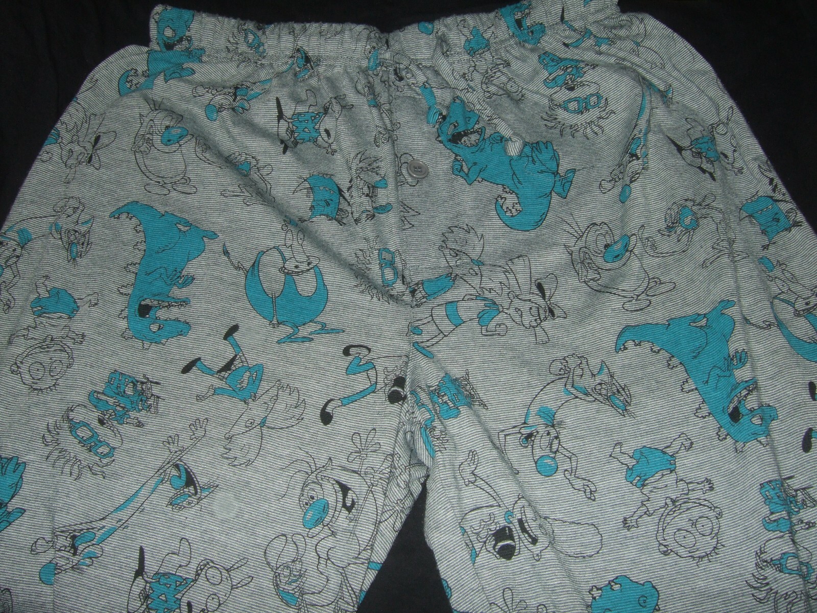 Men's Sm Rocko's Modern Life Nickelodeon Pajamas Lounge Sleep Pants PJ's Cartoon