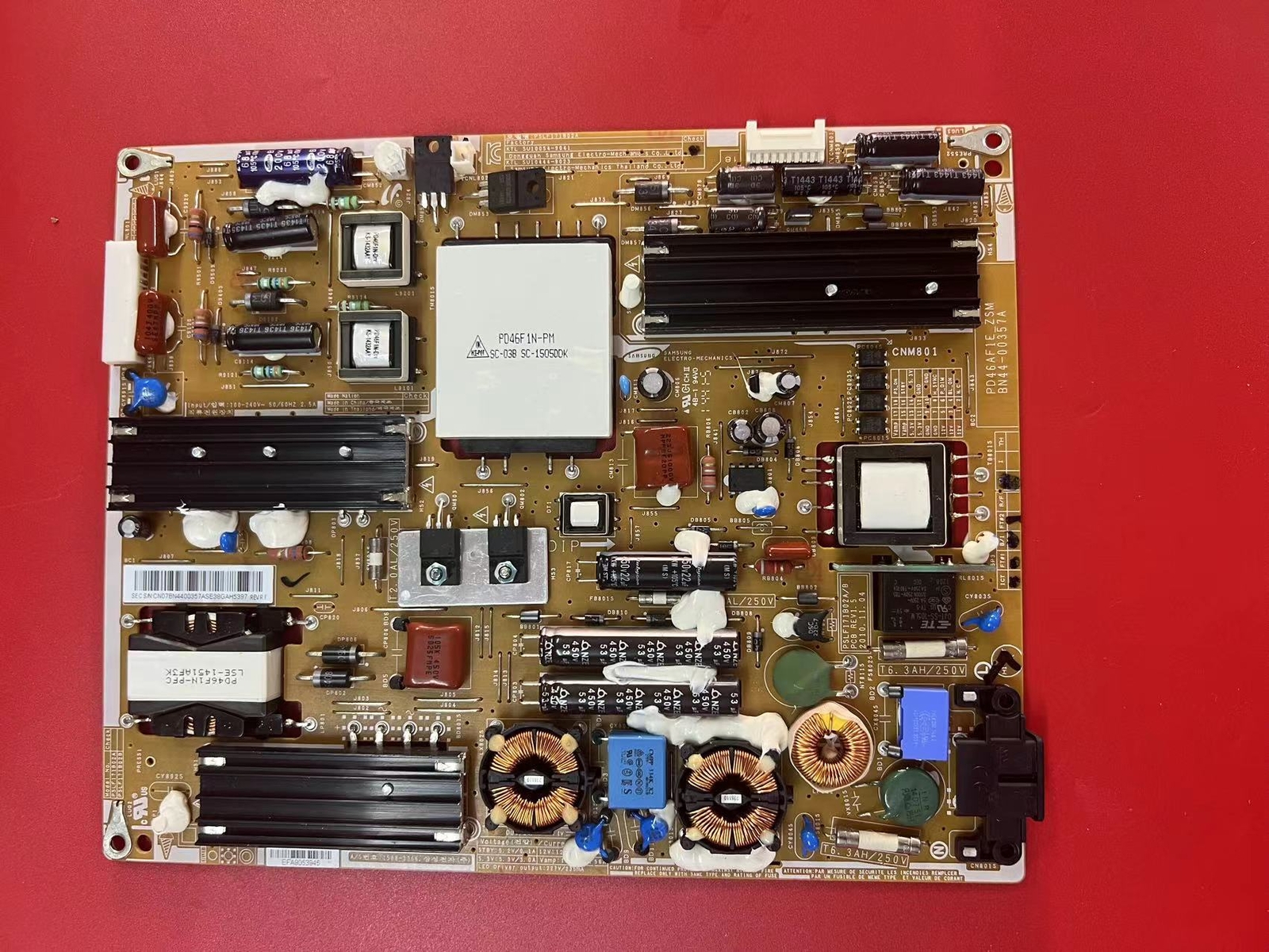 Power Board PD46AF1E_ZSM BN44-00357A #Q4949 ZX For Samsung