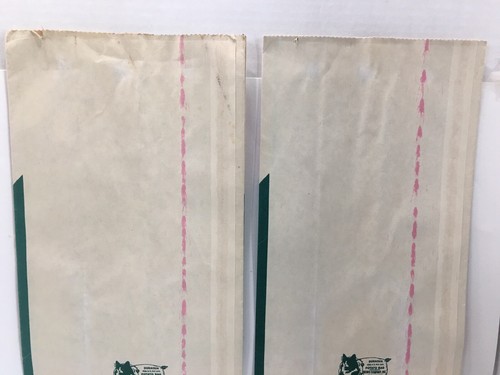 Lot Of 2 Vintage US No.1 Potato Bags MASSACHUSETTS Potato Bag 20lb