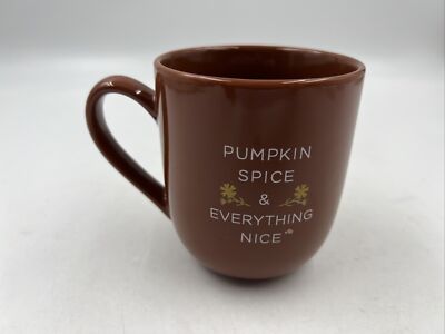 Place & Time Ceramic 16oz Pumpkin Spice & Everything Nice Coffee Mug AA02B36003