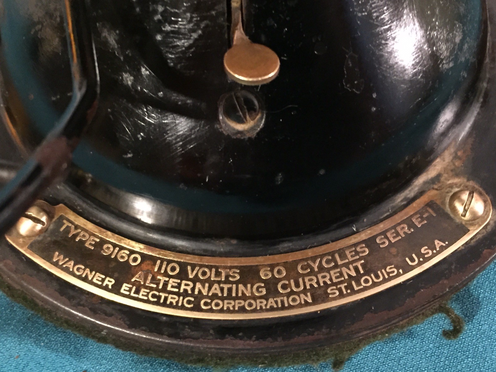 Antique Wagner 9160 Brass Blade Series E-1 9