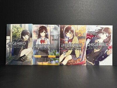 Higehiro: After Getting Rejected Light Novel Volumes 1-4 Brand New English