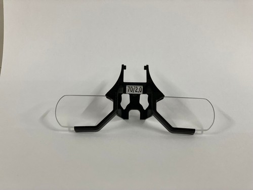 Dr. Kim Headlight Ergotype Telescope. First Dual Magnifier Inc: 2.5xor4.0x +1.5x