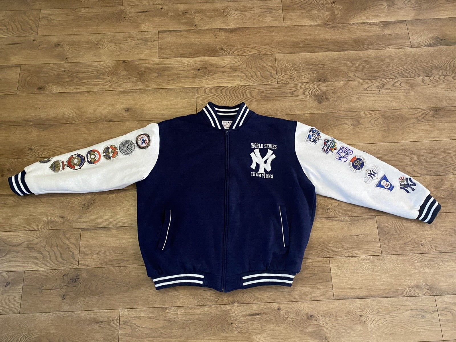 ジャケット・アウター JEFFHAMILTON WORLDSERIES NY CHAMPION NEW YORK YANKEES Jeff Hamilton Jacket JH Design World Series
