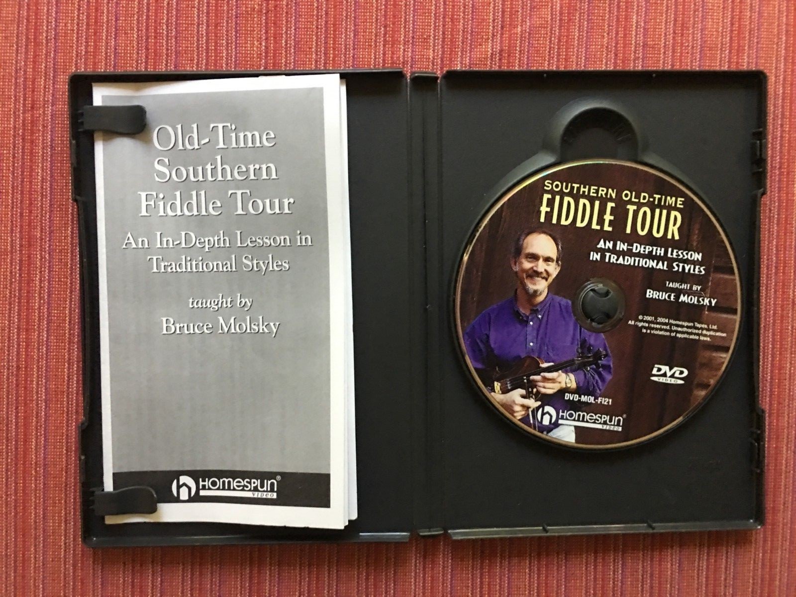Southern Old-Time Fiddle Tour In depth lesson in traditional styles Molsky DVD