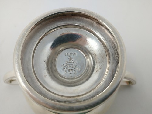Vintage WB Weidlich Bros. B.M.Mts Silverplate  Small Chalice Serving Dish Cup