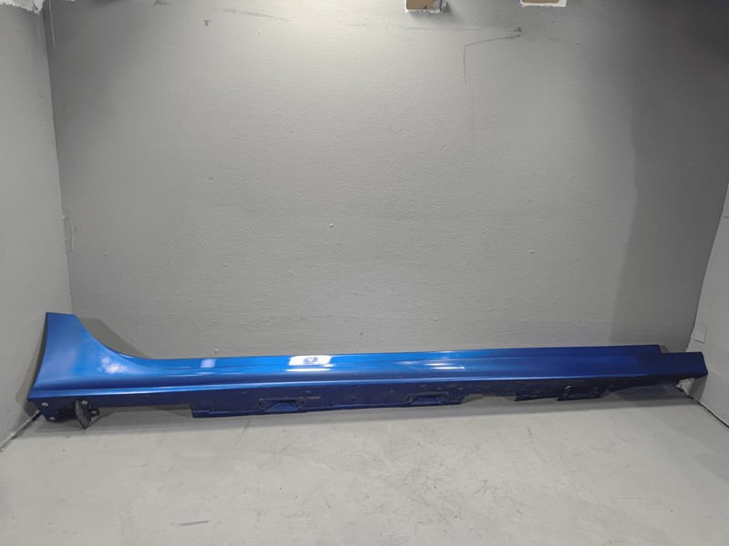 Used 2022-2024 Honda Civic Sedan Passenger Side Skirt Rocker Molding Blue B593M OEM