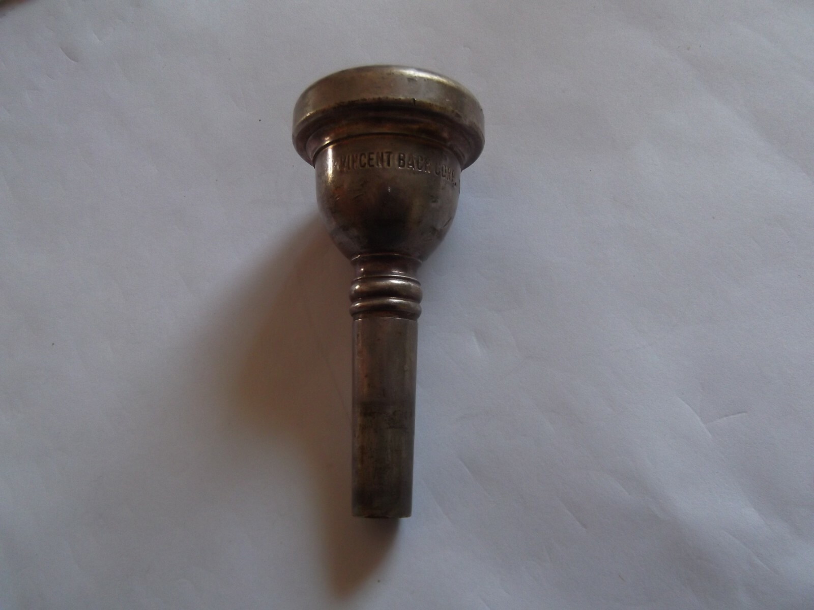 ☆希少　トロンボーンマウスピース BACH CORP 12C☆ Vincent Bach ヴィンセント バック 12C 細管 マウスピース