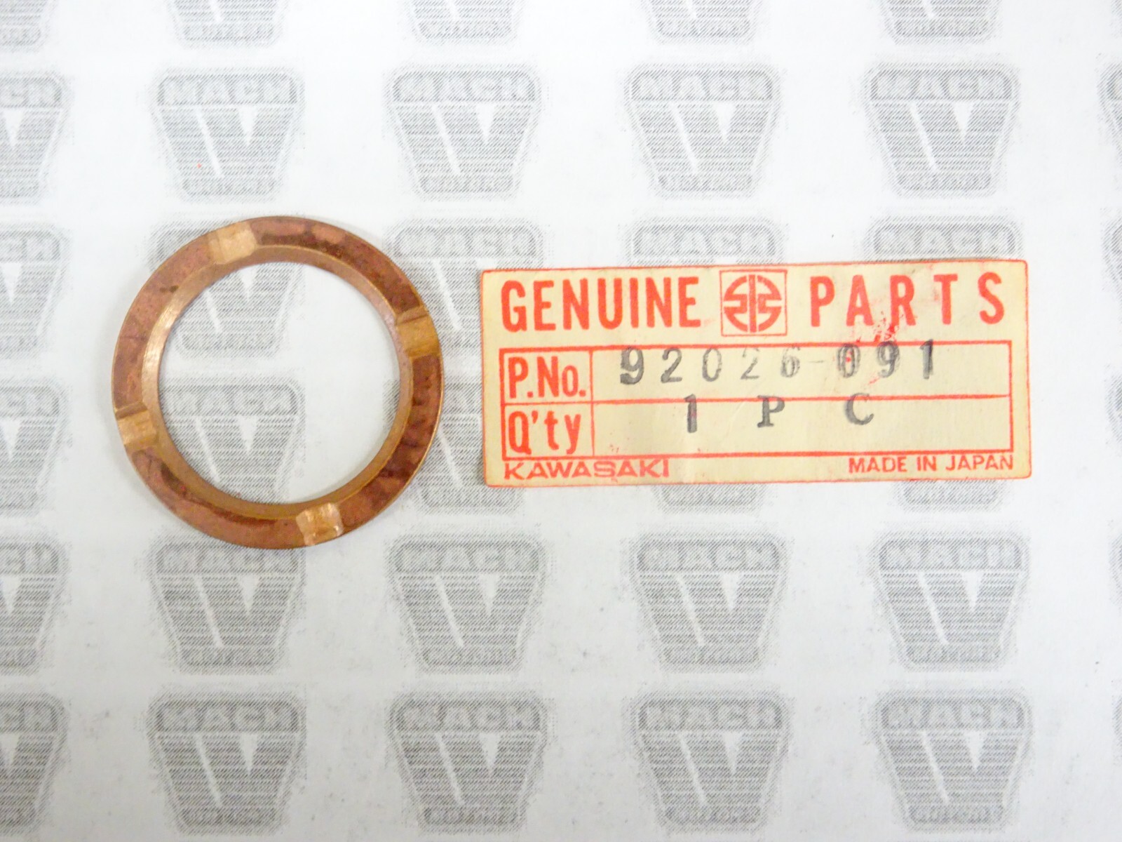 Kawasaki NOS NEW 92026-091 Washer 22.1x30.7x2 Z1 KE KS KZ | eBay