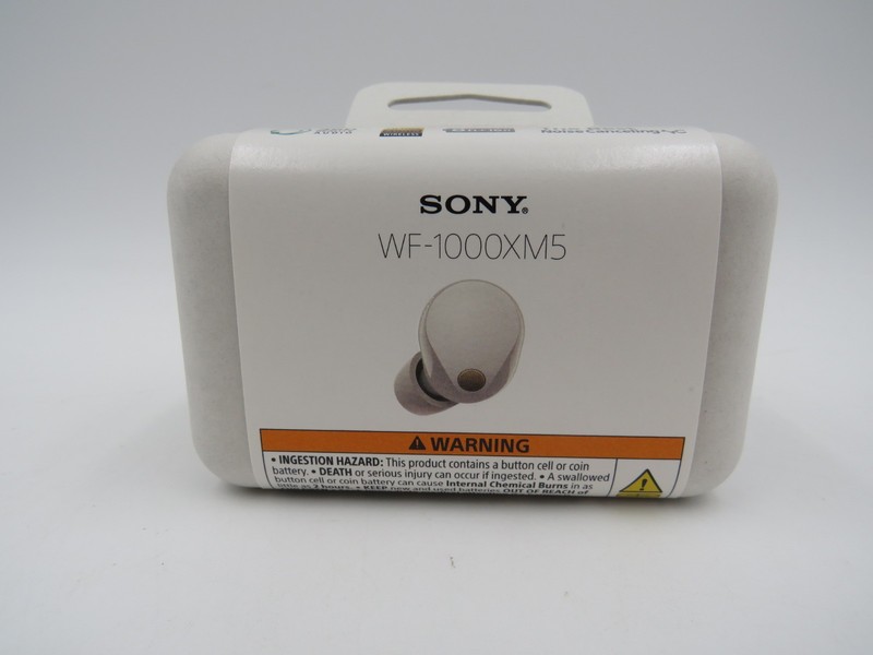 Sony WF-1000XM5 Wireless Headphones Noise Cancelling Silver NEW SEALED
