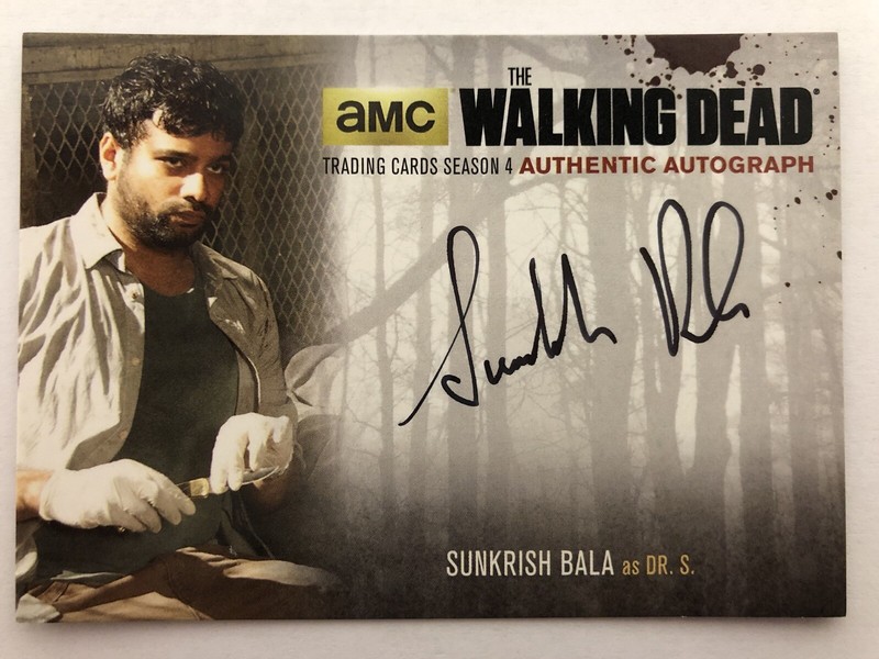 Walking Dead Season 4 PART 1 Sunkrish Bala Dr. Subramanian STANDARD AUTO SB2