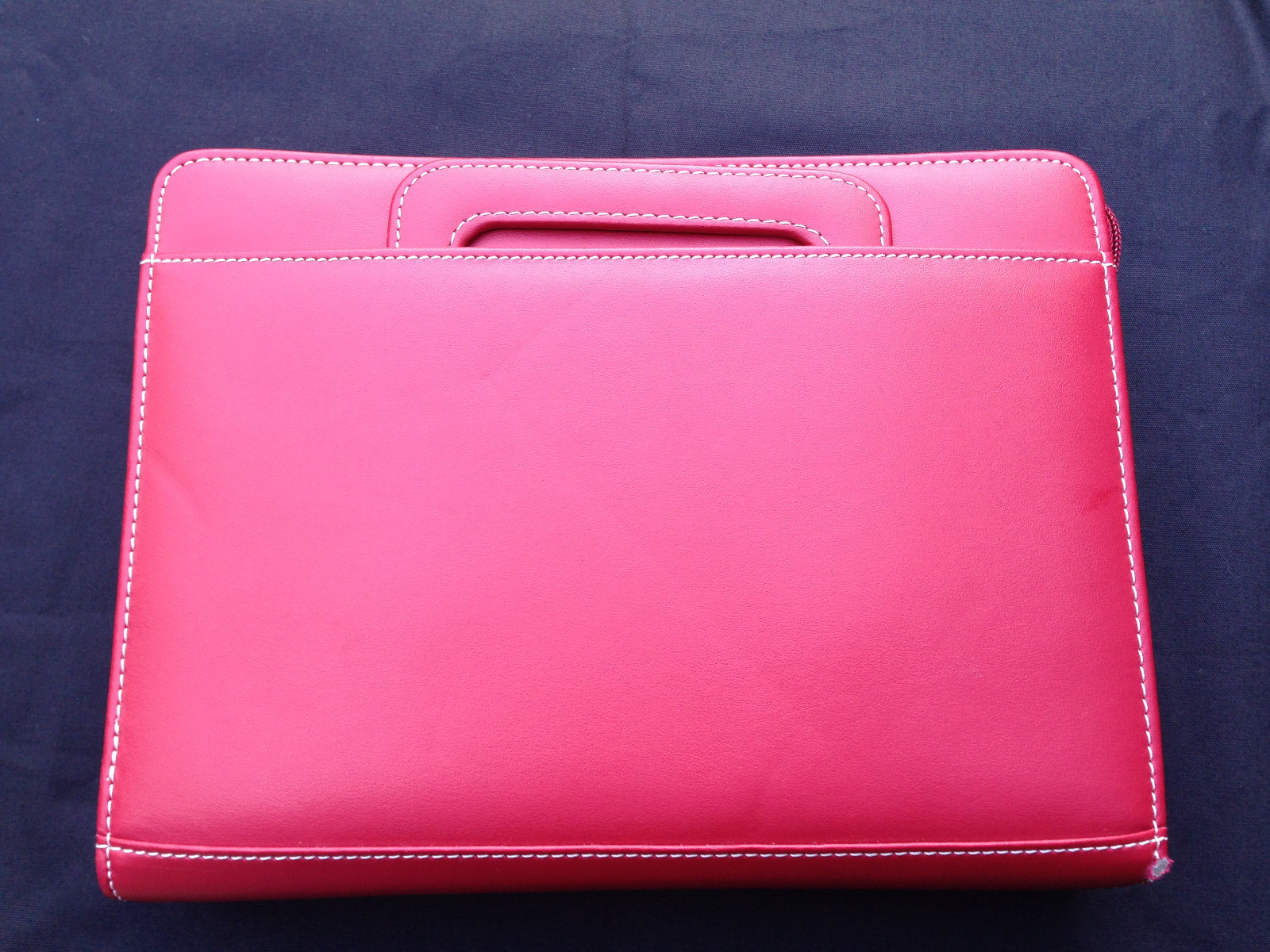 EUC Cute! FRANKLIN COVEY Day 1 PLANNER w/Handles Zip Around 1