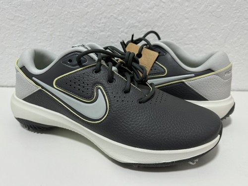 NEW Nike Victory Pro 3 Golf Shoes Mens Size 8.5 Gray White