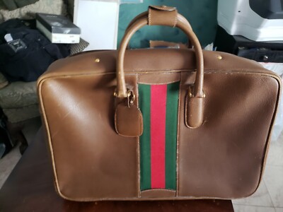gucci luggage vintage