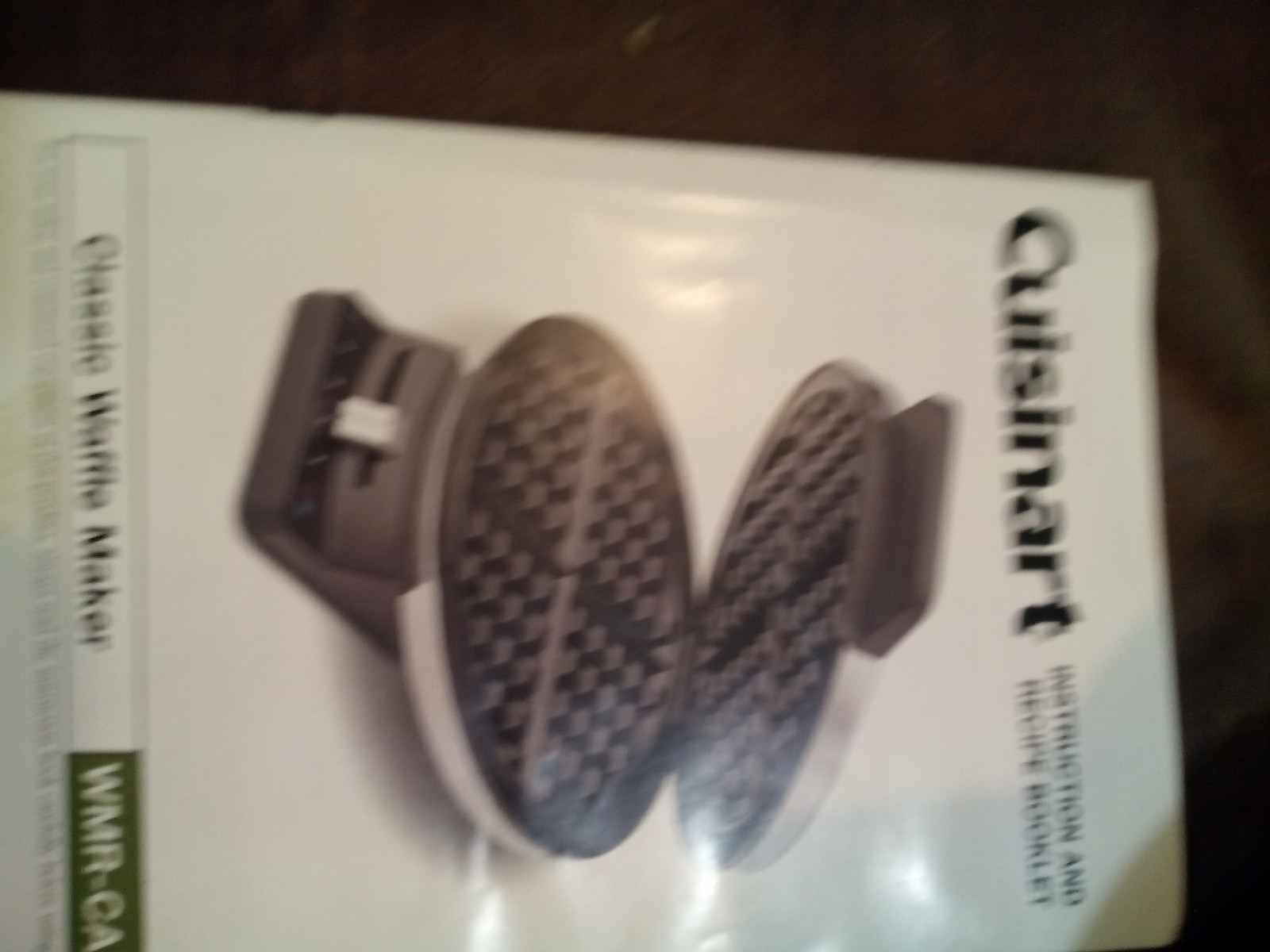 CUISINART CLASSIC WAFFLE MAKER MODEL# WMR-CA
