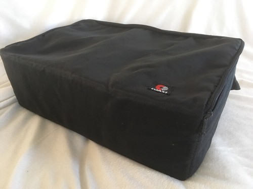 Coast 60 CD DVD Storage Carry Case Black Portable Padded Bag w/ Shoulder Strap