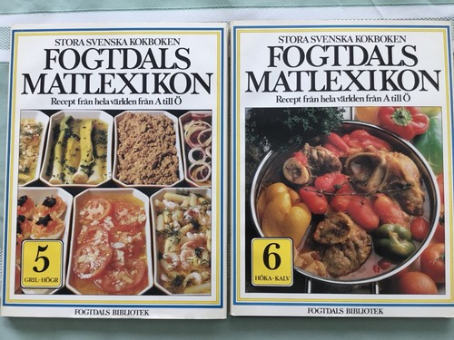 Swedish Cookbooks Lot Of 19 A Thru Z