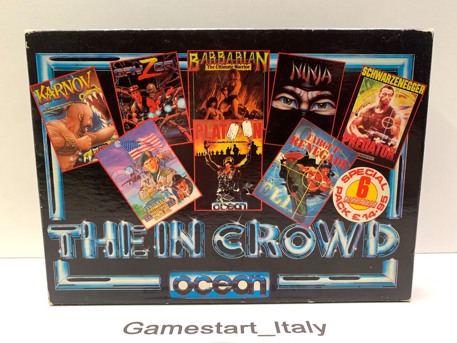 THE IN CROWD 1988 OCEAN COMMODORE 64/128 C64 - THE LAST