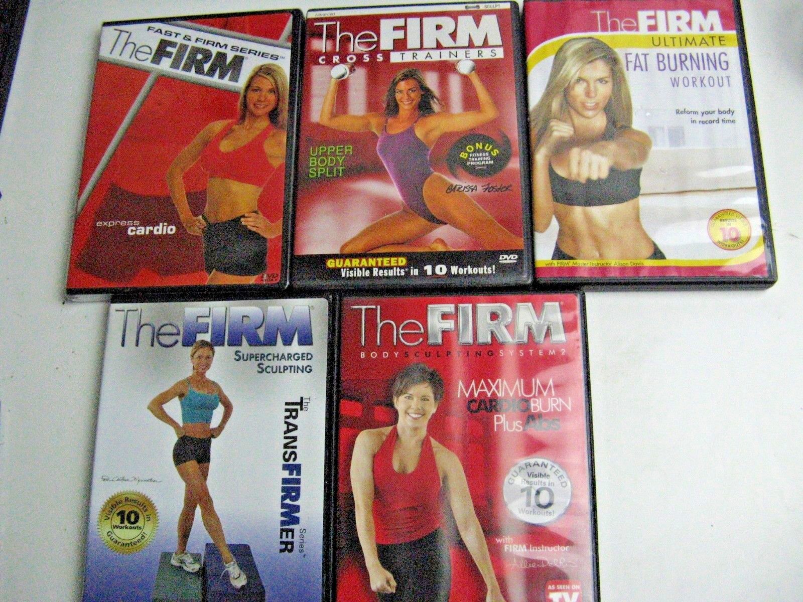 Lot of 15 Workout DVD's - The Firm - Cardio Weight Loss and Tone Mix