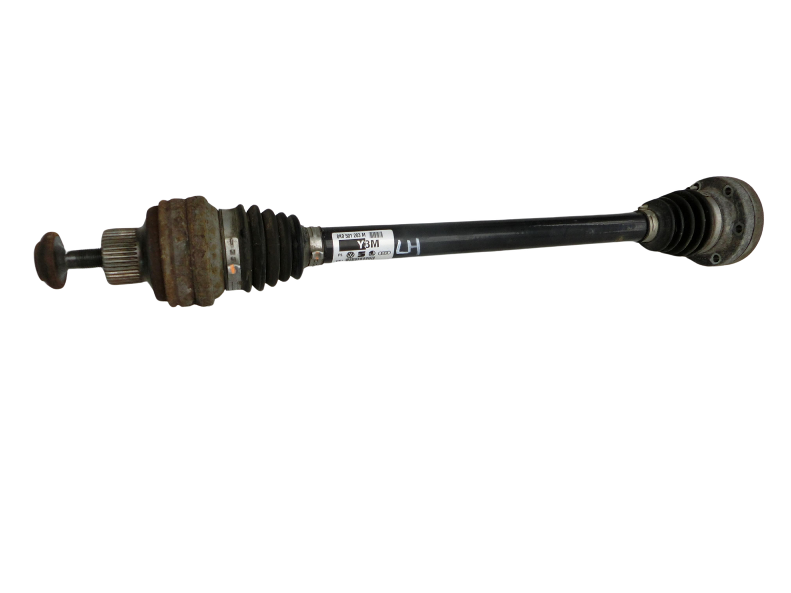 Audi A4 8K B8 QU 11-15 Kombi TDI 2,0 140KW 4WD Antriebswelle Gelenkwelle Hinten Links  - Bild 1