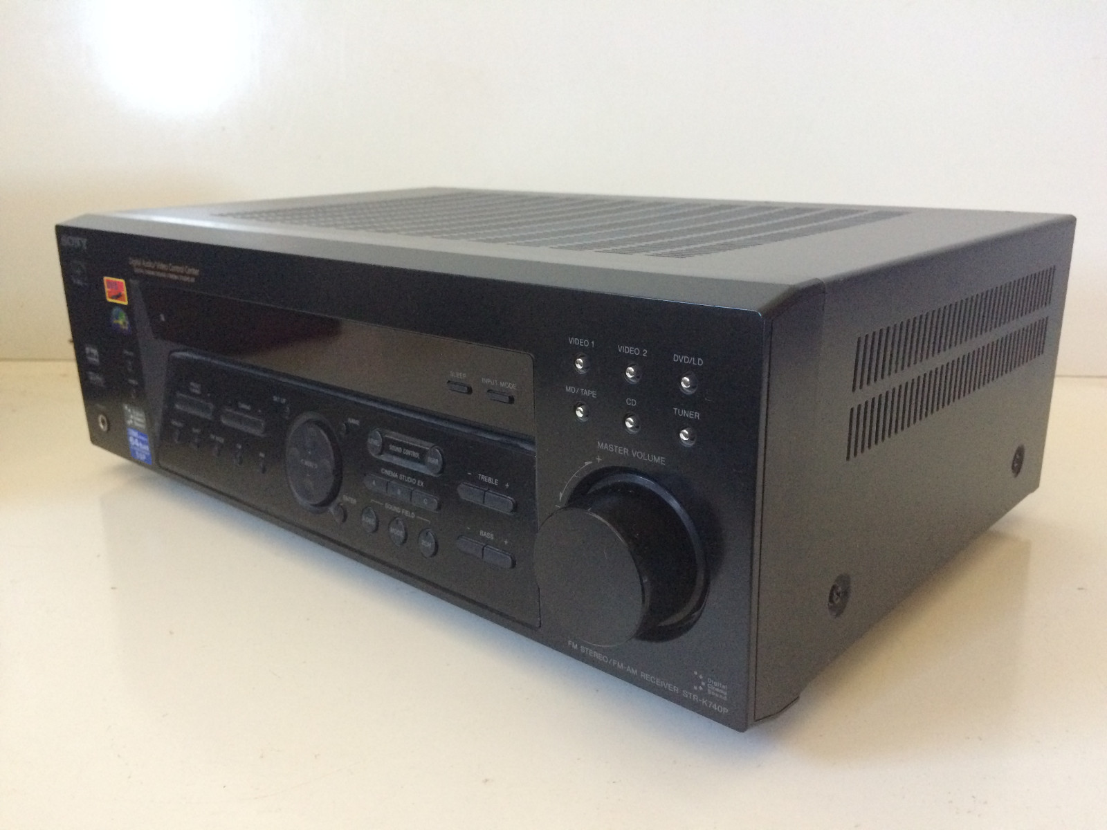 Sony STR-K740P AM FM Digital Audio Video Control Center Surround Sound Receiver
