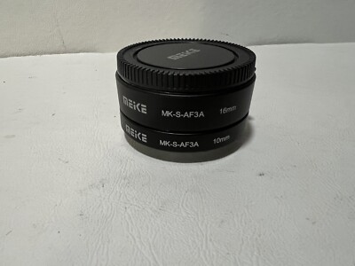 MEIKE MK-S-AF3A Auto Focus Macro Extension Tube Adapter Rings for Sony E-Mount