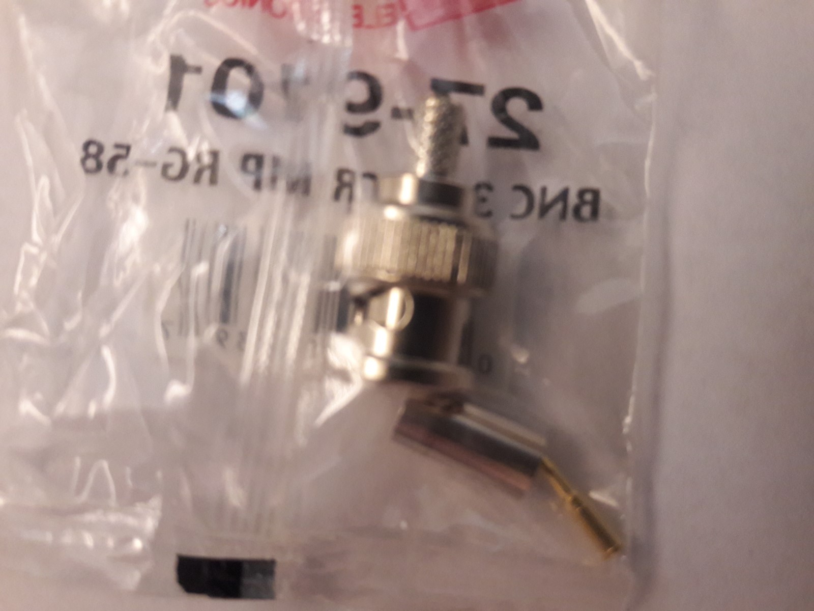 10  AIM 3-Piece Crimp BNC Plug 27-9201 For Alum coax Brand New in sealed packs