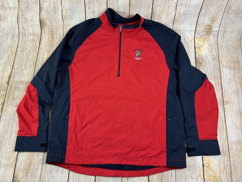 USA製 CAMPUS ジップジャンパー XL 短丈 Cutter & Buck 3/4 Zip Pullover Jacket Size Large Shinnecock