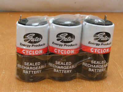 OEM GATES CYCLON 6V 2AH BATTERY PACK for QB24 QB26 FOR QUANTUM 1 or 1+ Free Ship
