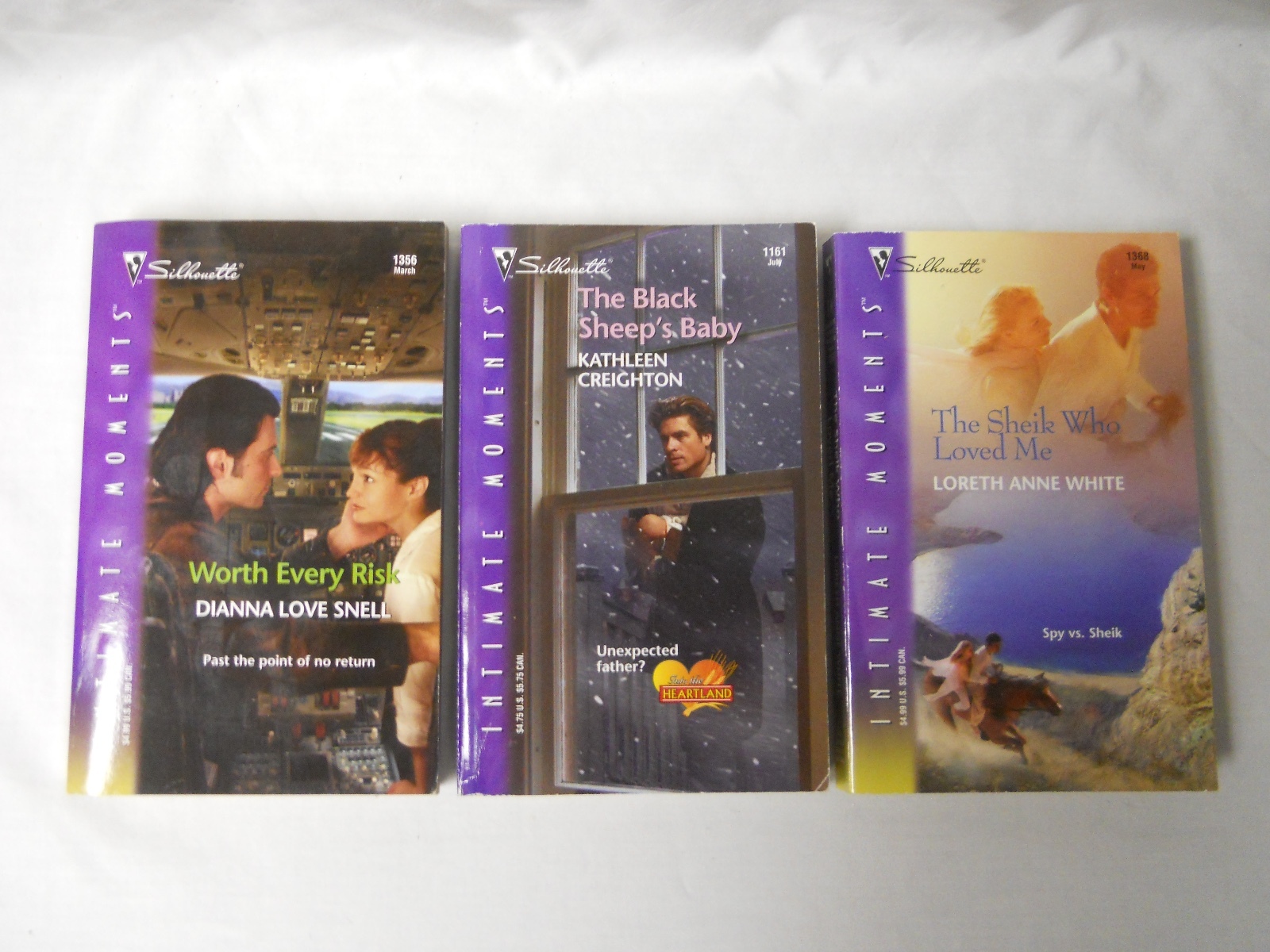 A Lot of 18 Silhouette Intimate Moments Paperbacks