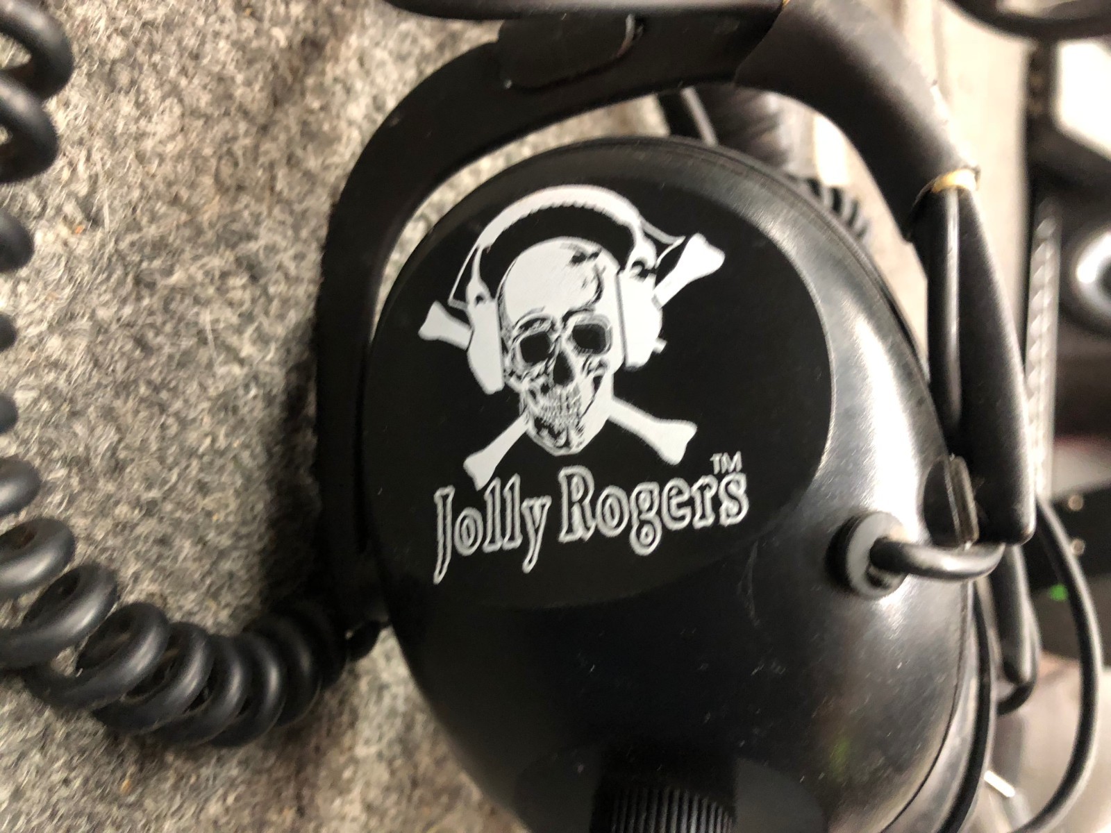 Minelab X-terra 705 metal detector with one coil and jolly rogers headphones