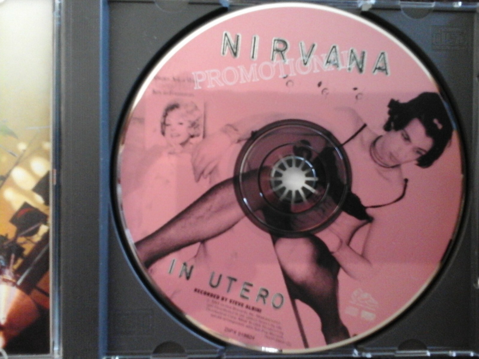 NIRVANA IN UTERO Alcohol***Promo CD ***RARE Very very few of