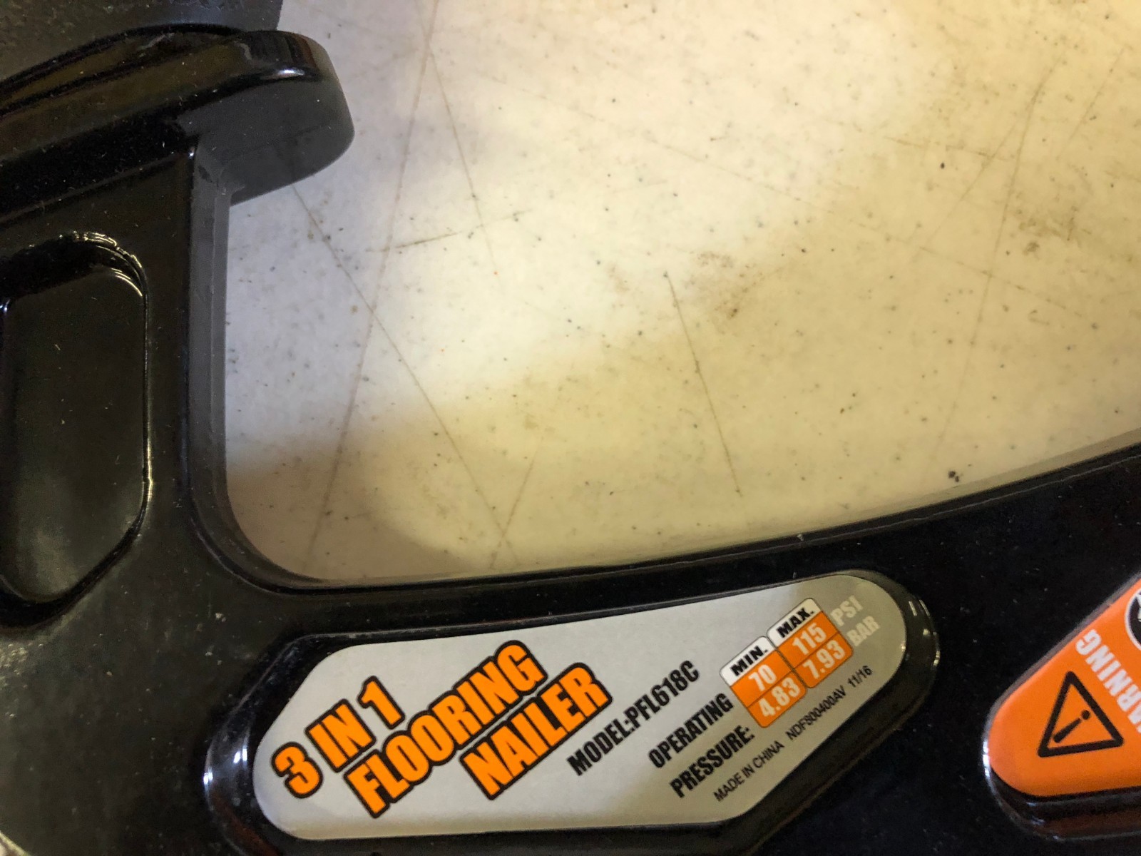 FREEMAN PFL618C 3 in 1 Flooring Nailer