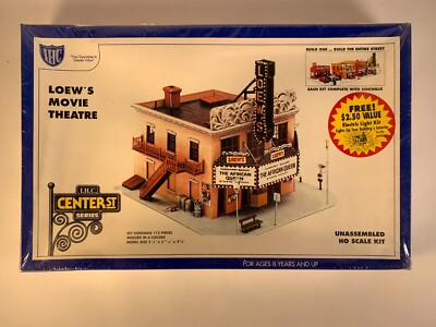 IHC HO SCALE #7799, LOEW'S MOVIE THEATRE, FACTORY SEALED BOX