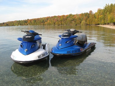 Two Sea Doo’s 2008 GTX 215 and GTX 215 LTD
