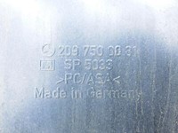 Mercedes C209 CLK 280 05-09 Coupe Heckblende Kennzeichenblende Mercedes C209 CLK 280 05-09 01.12.2006 A2097503031... Vorschau 7