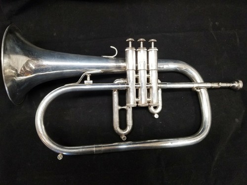 Getzen Eterna Flugelhorn silver Gard Bag