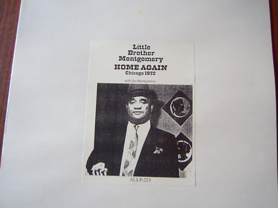 Little Brother Montgomery  Vinyl LP  Home Again  NEW