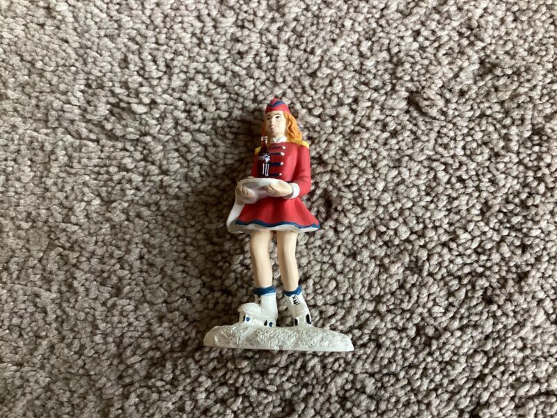 COCA-COLA Town Square Collection Car Hop Girl 1998 Accessory Figure Used