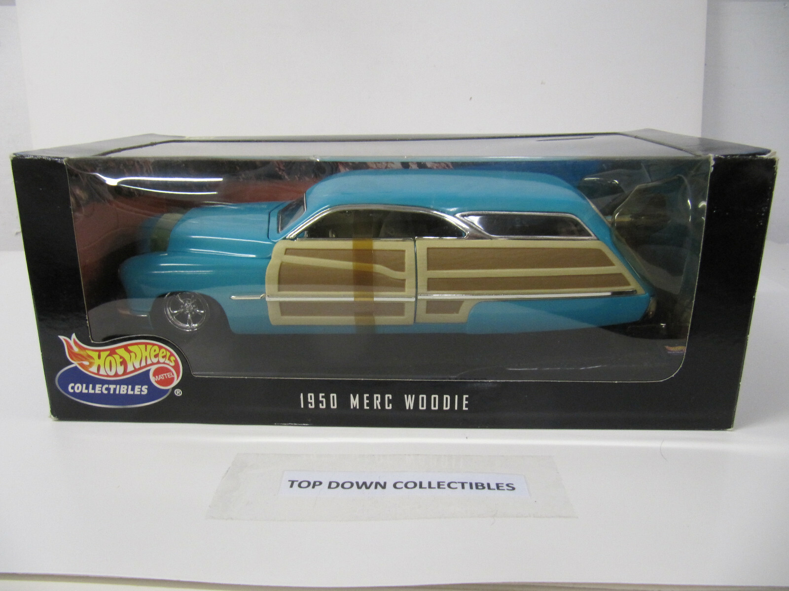 ホットウィール MATTEL 1950 MERC WODDIE オールド 1950 Merc Woodie 1:18 Hot Wheels Collectibles New In