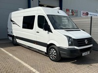 16/16 VW CRAFTER 2.0 TDI LWB HI ROOF MOTORHOME - FRESH BESPOKE CONVERSION. 100K