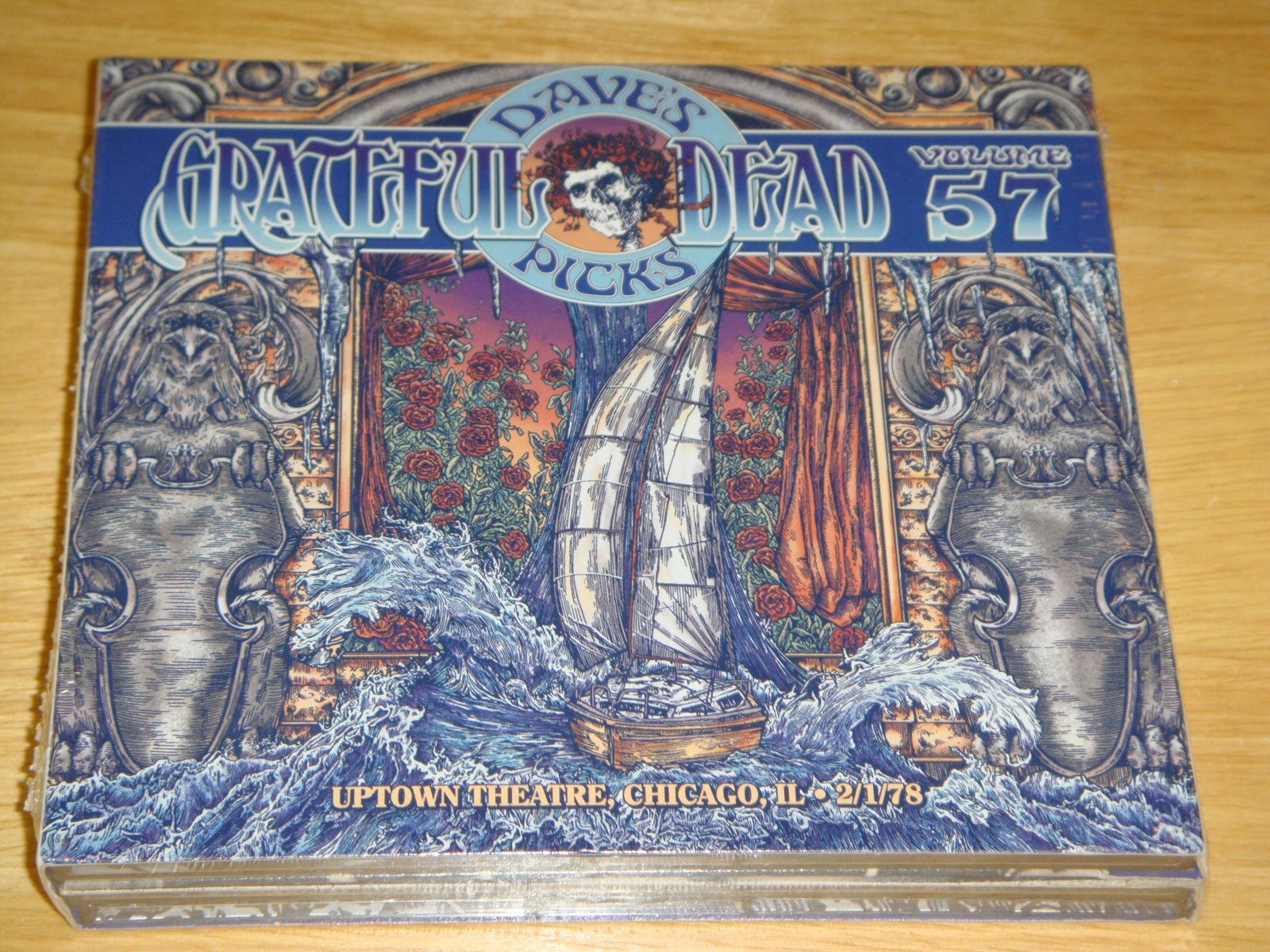 Grateful Dead DAVES PICKS 57 Uptown Theatre CHICAGO 2/1/1978 3CD