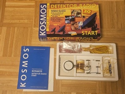 Kosmos Detektorradio Experimentierkasten, Baukasten,Elektronik,Funktechnik