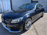 2018 18 REG MERCEDES C CLASS C200 AMG LINE 1.6 AUTO DAMAGED REPAIRED
