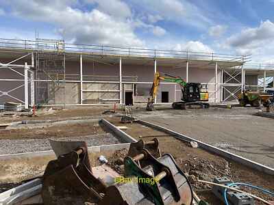 Photo 12x8 New Lidl store has internal structure, Pickard Street, Warwick  c2021