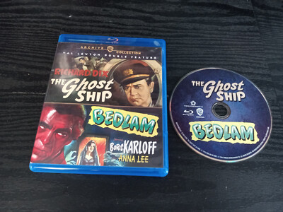 The Ghost Ship / Bedlam Blu Ray Great Shape